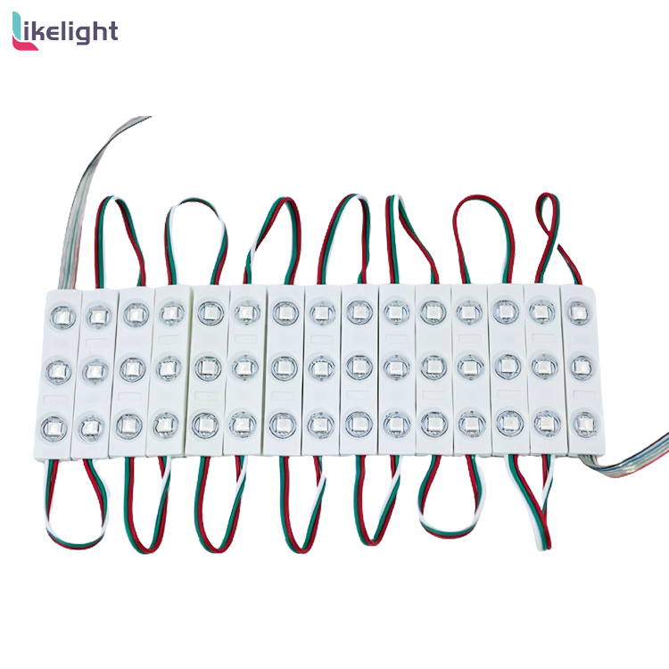 70*12mm LED SMD5050 IC SM16703P DC12V 0.96W/PCS IP67 LED module lights